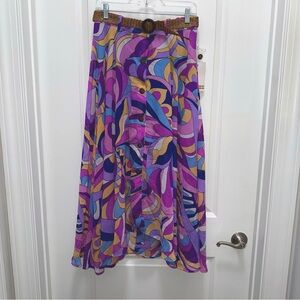 NWT Boutique Bought Live 4 Truth Chiffon Style Flowy Maxi Skirt
